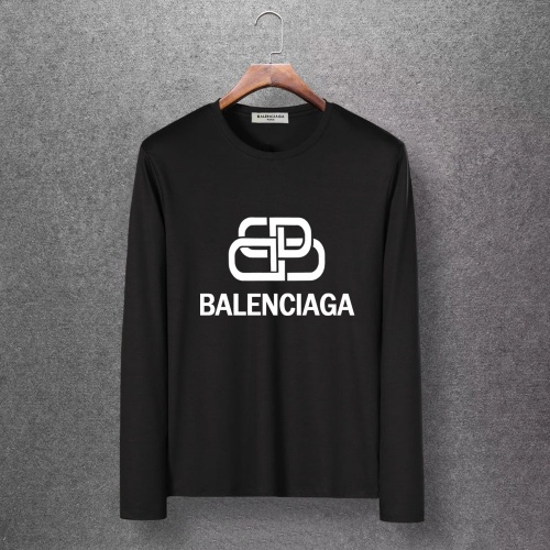 Cheap Balenciaga T-Shirts Long Sleeved For Men #520227 Replica Wholesale [$27.00 USD] [ITEM#520227] on Replica Balenciaga T-Shirts