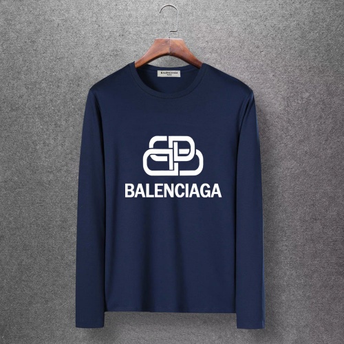 Cheap Balenciaga T-Shirts Long Sleeved For Men #520228 Replica Wholesale [$27.00 USD] [ITEM#520228] on Replica Balenciaga T-Shirts