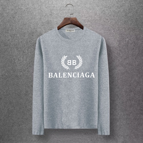 Cheap Balenciaga T-Shirts Long Sleeved For Men #520231 Replica Wholesale [$27.00 USD] [ITEM#520231] on Replica Balenciaga T-Shirts