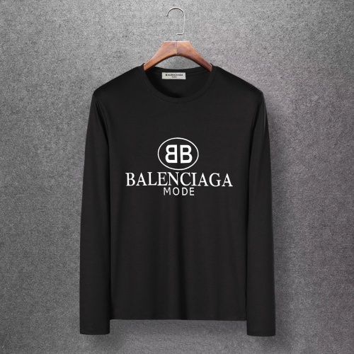 Cheap Balenciaga T-Shirts Long Sleeved For Men #520235 Replica Wholesale [$27.00 USD] [ITEM#520235] on Replica Balenciaga T-Shirts