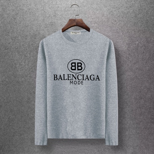 Cheap Balenciaga T-Shirts Long Sleeved For Men #520237 Replica Wholesale [$27.00 USD] [ITEM#520237] on Replica Balenciaga T-Shirts