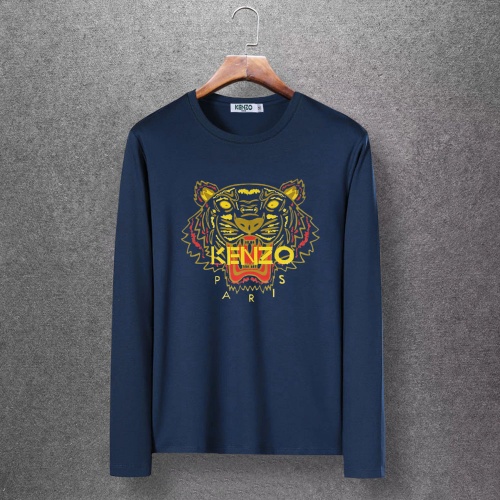 Cheap Kenzo T-Shirts Long Sleeved For Men #520294 Replica Wholesale [$27.00 USD] [ITEM#520294] on Replica Kenzo T-Shirts