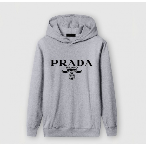 Cheap Prada Hoodies Long Sleeved For Men #520566 Replica Wholesale [$40.00 USD] [ITEM#520566] on Replica Prada Hoodies