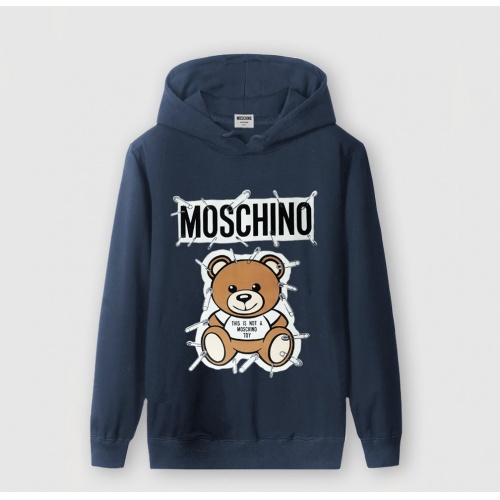 Cheap Moschino Hoodies Long Sleeved For Men #520572 Replica Wholesale [$40.00 USD] [ITEM#520572] on Replica Moschino Hoodies