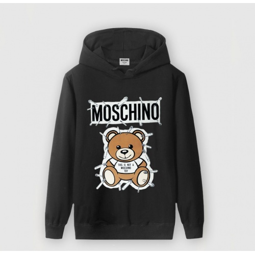 Cheap Moschino Hoodies Long Sleeved For Men #520573 Replica Wholesale [$40.00 USD] [ITEM#520573] on Replica Moschino Hoodies