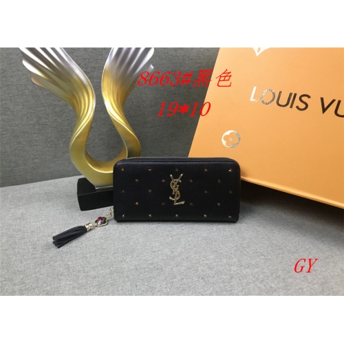 Cheap Yves Saint Laurent YSL Fashion Wallets #520964 Replica Wholesale [$17.00 USD] [ITEM#520964] on Replica Yves Saint Laurent YSL Wallets