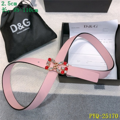 Cheap Dolce &amp; Gabbana D&amp;G AAA Belts For Women #521376 Replica Wholesale [$70.00 USD] [ITEM#521376] on Replica Dolce &amp; Gabbana D&amp;G AAA Quality Belts