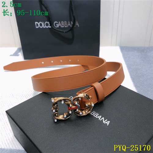 Cheap Dolce &amp; Gabbana D&amp;G AAA Belts For Women #521386 Replica Wholesale [$70.00 USD] [ITEM#521386] on Replica Dolce &amp; Gabbana D&amp;G AAA Quality Belts