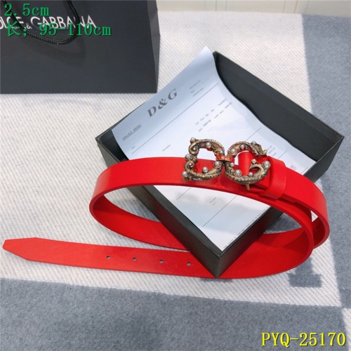 Cheap Dolce &amp; Gabbana D&amp;G AAA Belts For Women #521389 Replica Wholesale [$70.00 USD] [ITEM#521389] on Replica Dolce &amp; Gabbana D&amp;G AAA Quality Belts