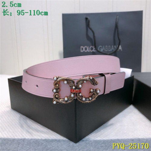 Cheap Dolce &amp; Gabbana D&amp;G AAA Belts For Women #521390 Replica Wholesale [$70.00 USD] [ITEM#521390] on Replica Dolce &amp; Gabbana D&amp;G AAA Quality Belts