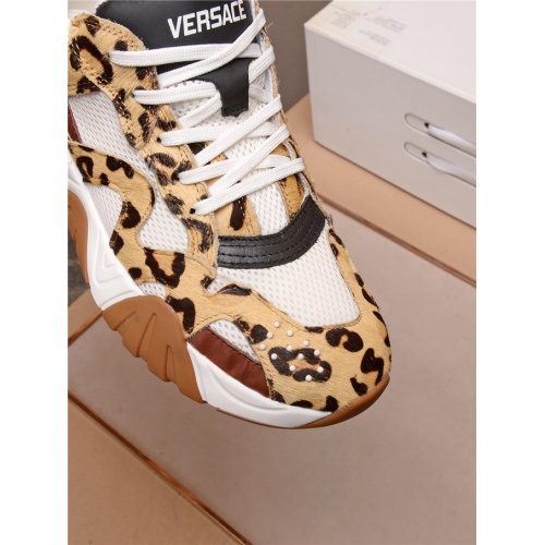 Cheap Versace Fashion Shoes For Women #521491 Replica Wholesale [$85.00 USD] [ITEM#521491] on Replica Versace Flat Shoes