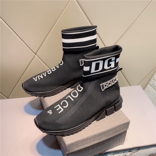 Cheap Dolce &amp; Gabbana D&amp;G Boots For Men #521577 Replica Wholesale [$78.00 USD] [ITEM#521577] on Replica Dolce &amp; Gabbana D&amp;G Boots