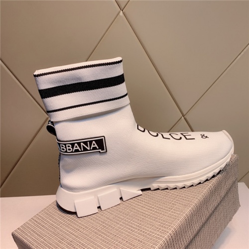 Cheap Dolce &amp; Gabbana D&amp;G Boots For Men #521580 Replica Wholesale [$78.00 USD] [ITEM#521580] on Replica Dolce &amp; Gabbana D&amp;G Boots