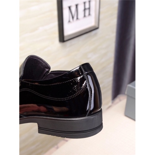 Cheap Prada Leather Shoes For Men #521644 Replica Wholesale [$85.00 USD] [ITEM#521644] on Replica Prada Leather Shoes