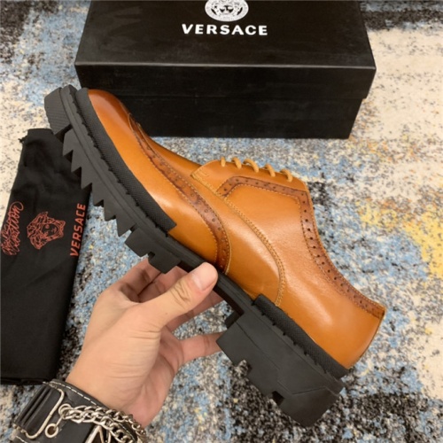 Cheap Ferragamo Leather Shoes For Men #521698 Replica Wholesale [$98.00 USD] [ITEM#521698] on Replica Salvatore Ferragamo Leather Shoes