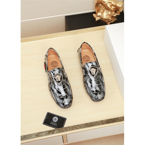 Cheap Ferragamo Leather Shoes For Men #521703 Replica Wholesale [$64.00 USD] [ITEM#521703] on Replica Salvatore Ferragamo Leather Shoes
