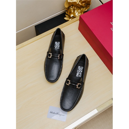 Cheap Ferragamo Leather Shoes For Men #521710 Replica Wholesale [$68.00 USD] [ITEM#521710] on Replica Salvatore Ferragamo Leather Shoes