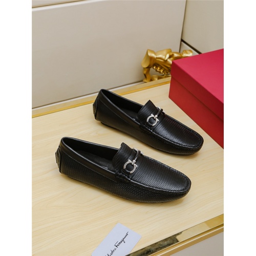 Cheap Ferragamo Leather Shoes For Men #521710 Replica Wholesale [$68.00 USD] [ITEM#521710] on Replica Salvatore Ferragamo Leather Shoes