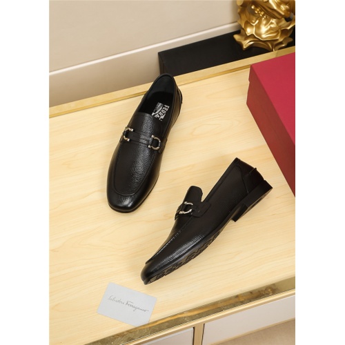 Cheap Ferragamo Leather Shoes For Men #521954 Replica Wholesale [$78.00 USD] [ITEM#521954] on Replica Salvatore Ferragamo Leather Shoes