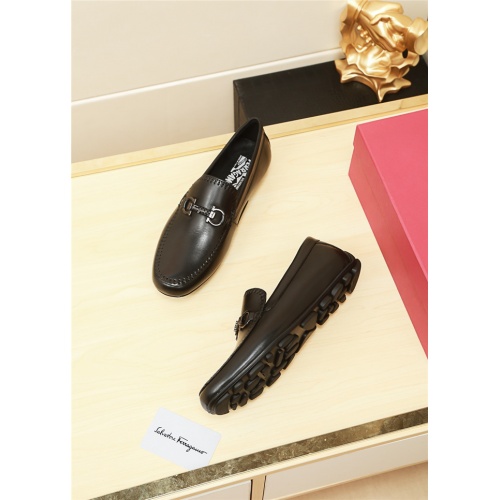 Cheap Ferragamo Leather Shoes For Men #521962 Replica Wholesale [$69.00 USD] [ITEM#521962] on Replica Salvatore Ferragamo Leather Shoes