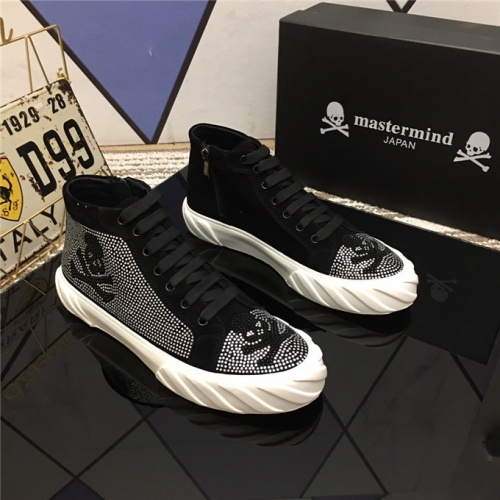 Cheap Mastermind Japan High Tops Shoes For Men #522030 Replica Wholesale [$80.00 USD] [ITEM#522030] on Replica Mastermind Japan Shoes