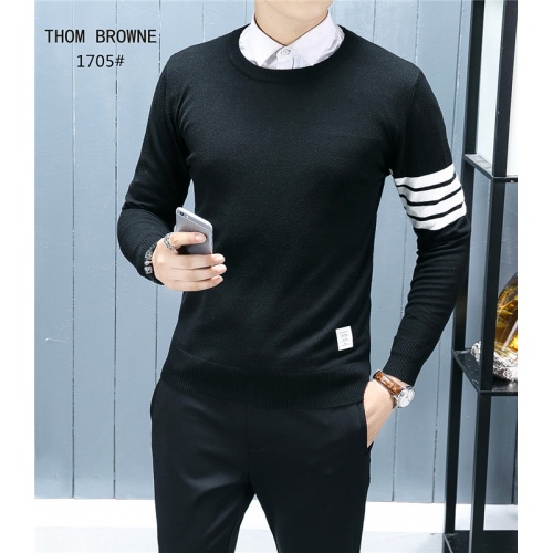 Cheap Thom Browne TB Sweaters Long Sleeved For Men #522376 Replica Wholesale [$42.00 USD] [ITEM#522376] on Replica Thom Browne TB Sweaters