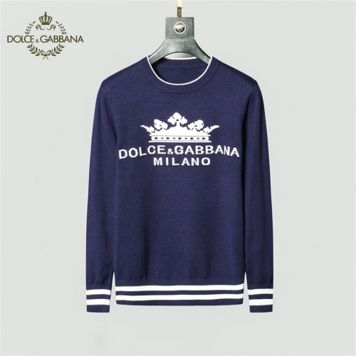 Cheap Dolce &amp; Gabbana D&amp;G Sweaters Long Sleeved For Men #522473 Replica Wholesale [$48.00 USD] [ITEM#522473] on Replica Dolce &amp; Gabbana D&amp;G Sweaters