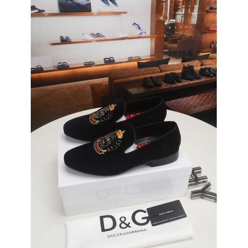 Cheap Dolce &amp; Gabbana D&amp;G Leather Shoes For Men #522732 Replica Wholesale [$72.00 USD] [ITEM#522732] on Replica Dolce &amp; Gabbana D&amp;G Leather Shoes
