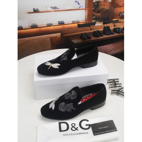 Cheap Dolce &amp; Gabbana D&amp;G Leather Shoes For Men #522736 Replica Wholesale [$72.00 USD] [ITEM#522736] on Replica Dolce &amp; Gabbana D&amp;G Leather Shoes