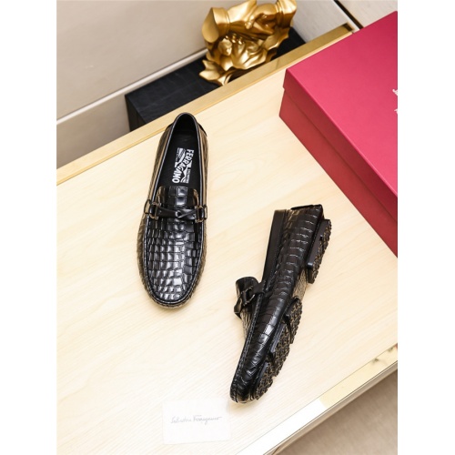 Cheap Salvatore Ferragamo Leather Shoes For Men #523012 Replica Wholesale [$68.00 USD] [ITEM#523012] on Replica Salvatore Ferragamo Leather Shoes