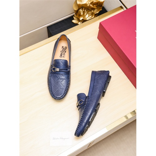 Cheap Salvatore Ferragamo Leather Shoes For Men #523013 Replica Wholesale [$68.00 USD] [ITEM#523013] on Replica Salvatore Ferragamo Leather Shoes