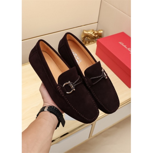 Cheap Salvatore Ferragamo Casual Shoes For Men #523016 Replica Wholesale [$68.00 USD] [ITEM#523016] on Replica Salvatore Ferragamo Casual Shoes