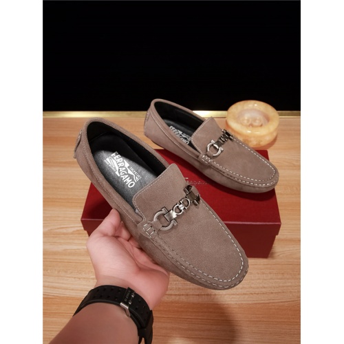 Cheap Salvatore Ferragamo Casual Shoes For Men #523026 Replica Wholesale [$72.00 USD] [ITEM#523026] on Replica Salvatore Ferragamo Casual Shoes