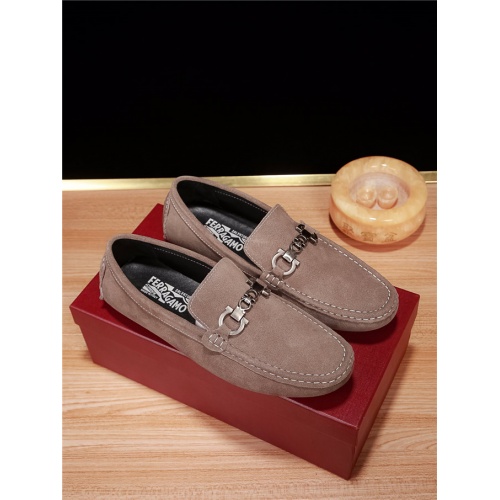 Cheap Salvatore Ferragamo Casual Shoes For Men #523026 Replica Wholesale [$72.00 USD] [ITEM#523026] on Replica Salvatore Ferragamo Casual Shoes