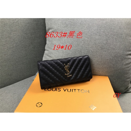 Cheap Yves Saint Laurent YSL Fashion Wallets #523163 Replica Wholesale [$17.00 USD] [ITEM#523163] on Replica Yves Saint Laurent YSL Wallets