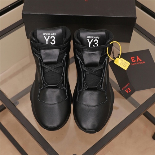 Cheap Y-3 High Tops Shoes For Women #523276 Replica Wholesale [$96.00 USD] [ITEM#523276] on Replica Y-3 High Tops Shoes
