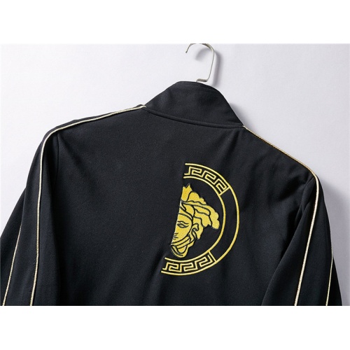 Cheap Versace Tracksuits Long Sleeved For Men #523425 Replica Wholesale [$98.00 USD] [ITEM#523425] on Replica Versace Tracksuits