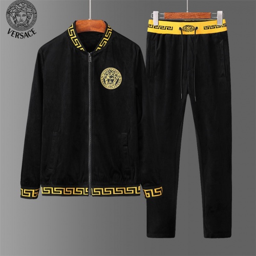 Cheap Versace Tracksuits Long Sleeved For Men #523431 Replica Wholesale [$98.00 USD] [ITEM#523431] on Replica Versace Tracksuits