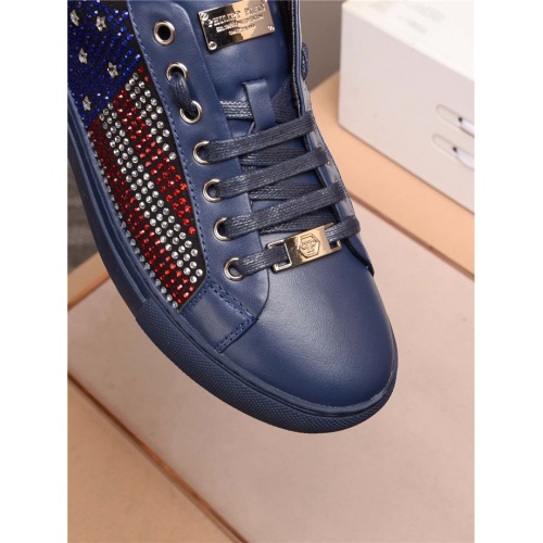 Cheap Philipp Plein Shoes For Men #523705 Replica Wholesale [$80.00 USD] [ITEM#523705] on Replica Philipp Plein PP Casual Shoes