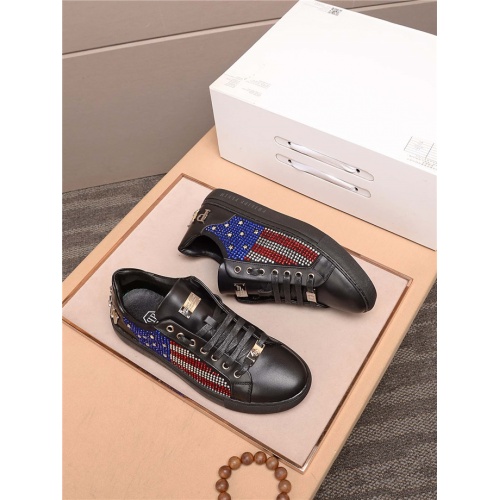 Cheap Philipp Plein Shoes For Men #523706 Replica Wholesale [$80.00 USD] [ITEM#523706] on Replica Philipp Plein PP Casual Shoes