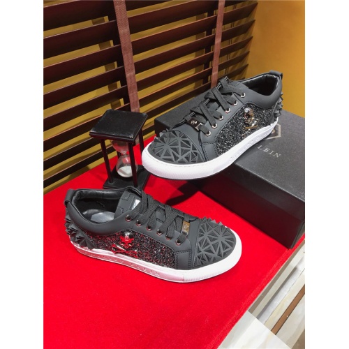 Cheap Philipp Plein Shoes For Men #523723 Replica Wholesale [$80.00 USD] [ITEM#523723] on Replica Philipp Plein PP Casual Shoes