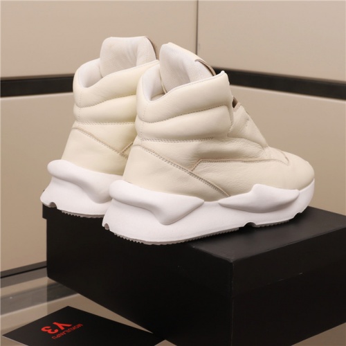 Cheap Y-3 High Tops Shoes For Men #523898 Replica Wholesale [$96.00 USD] [ITEM#523898] on Replica Y-3 High Tops Shoes