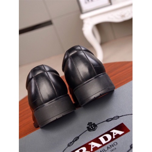 Cheap Prada Leather Shoes For Men #524411 Replica Wholesale [$80.00 USD] [ITEM#524411] on Replica Prada Leather Shoes