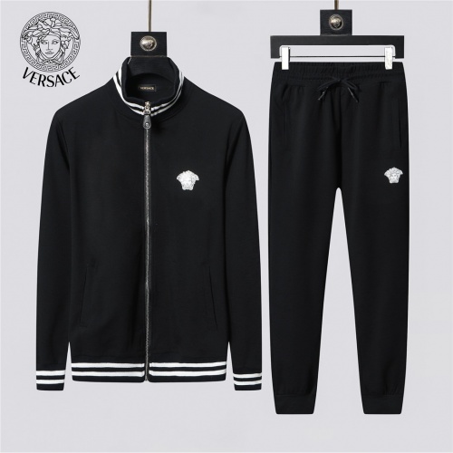 Cheap Versace Tracksuits Long Sleeved For Men #524453 Replica Wholesale [$85.00 USD] [ITEM#524453] on Replica Versace Tracksuits