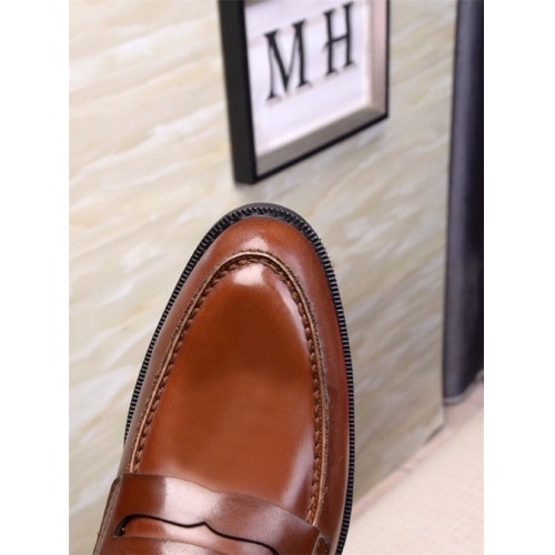 Cheap Ferragamo Leather Shoes For Men #524561 Replica Wholesale [$80.00 USD] [ITEM#524561] on Replica Salvatore Ferragamo Leather Shoes