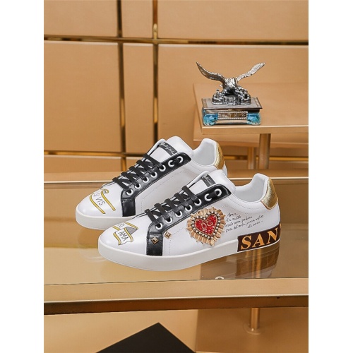 Cheap D&amp;G Casual Shoes For Men #524578 Replica Wholesale [$82.00 USD] [ITEM#524578] on Replica Dolce &amp; Gabbana D&amp;G Casual Shoes