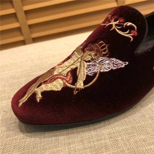 Cheap Dolce &amp; Gabbana D&amp;G Leather Shoes For Men #524582 Replica Wholesale [$76.00 USD] [ITEM#524582] on Replica Dolce &amp; Gabbana D&amp;G Leather Shoes