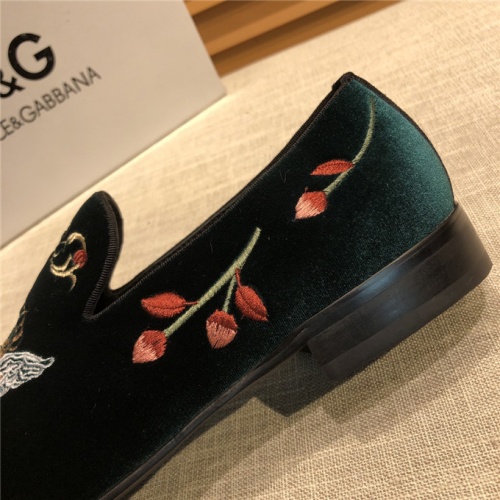 Cheap Dolce &amp; Gabbana D&amp;G Leather Shoes For Men #524583 Replica Wholesale [$76.00 USD] [ITEM#524583] on Replica Dolce &amp; Gabbana D&amp;G Leather Shoes
