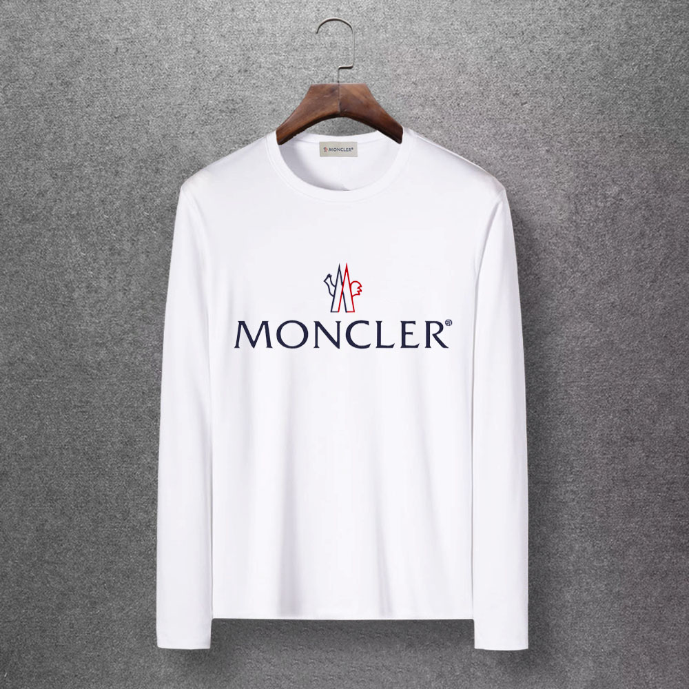 Cheap Moncler T-Shirts Long Sleeved O-Neck For Men #520172 Replica