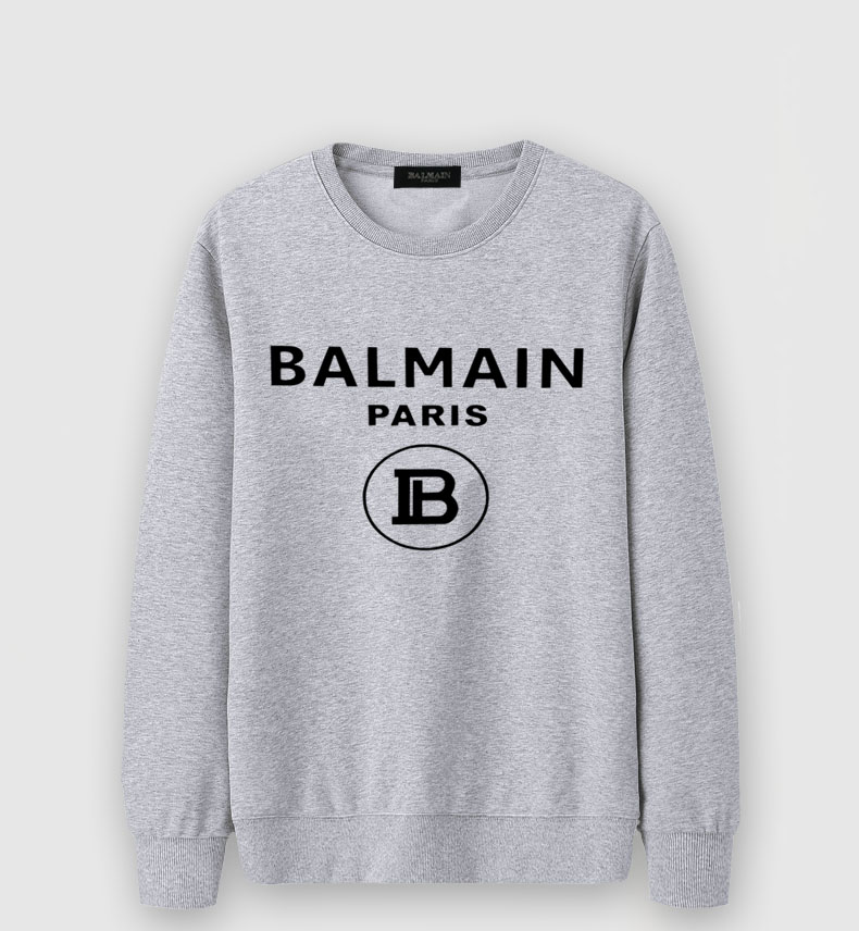 Cheap Balmain Hoodies Long Sleeved O-Neck For Men #520318 Replica ...